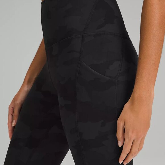 LULULEMON Align High-Rise Pant with Pockets in Heritage Camo Deep Coal Multi (4) - Picture 6 of 8
